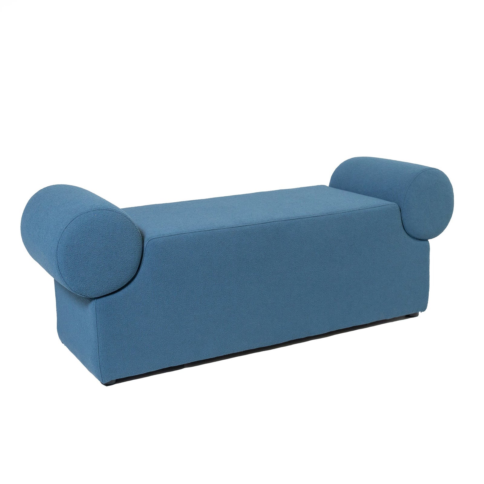 Soft Pillar Bench Denim Blue Boucle