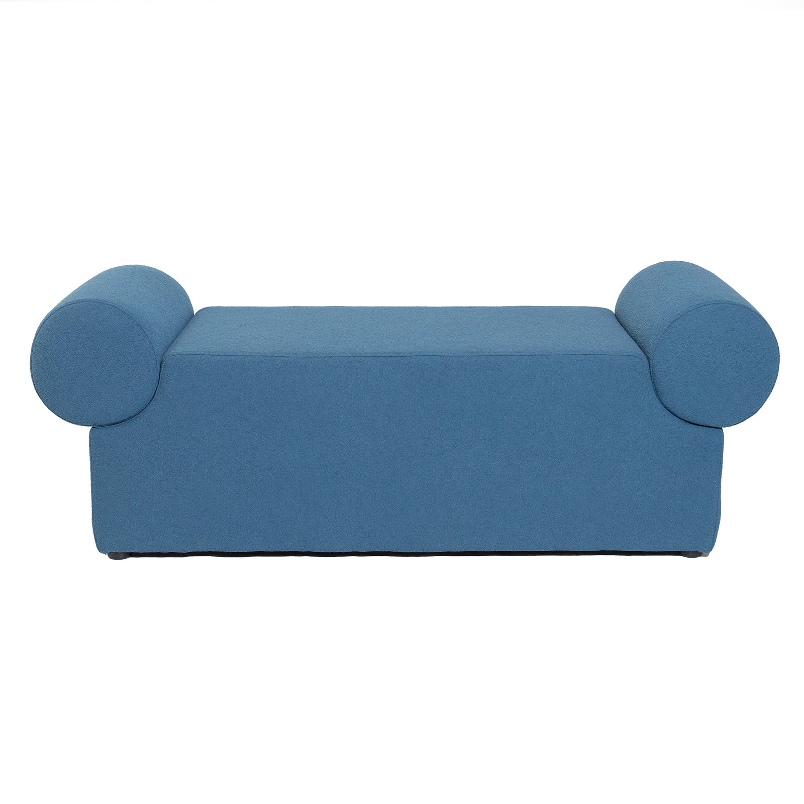 Soft Pillar Bench Denim Blue Boucle