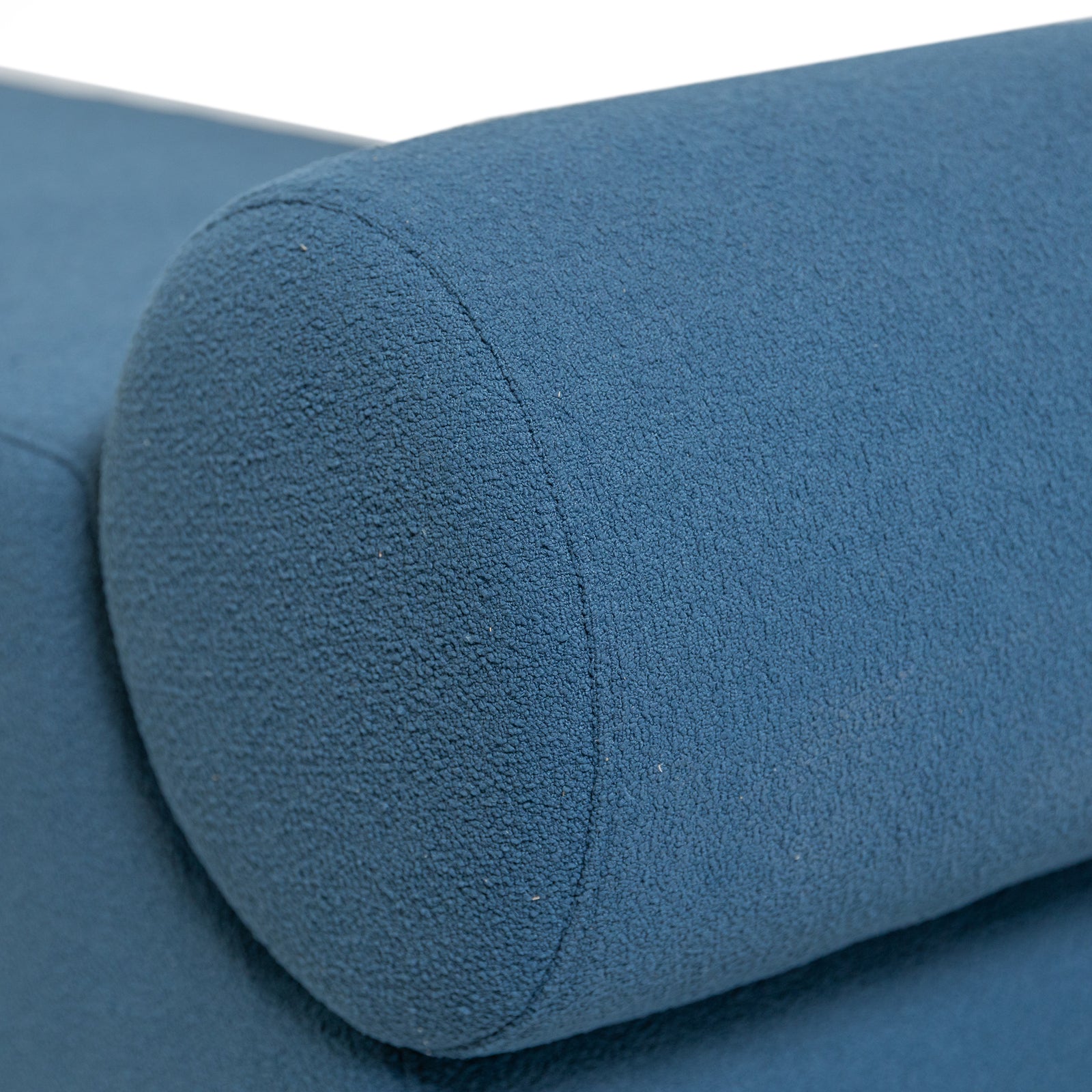 Soft Pillar Bench Denim Blue Boucle