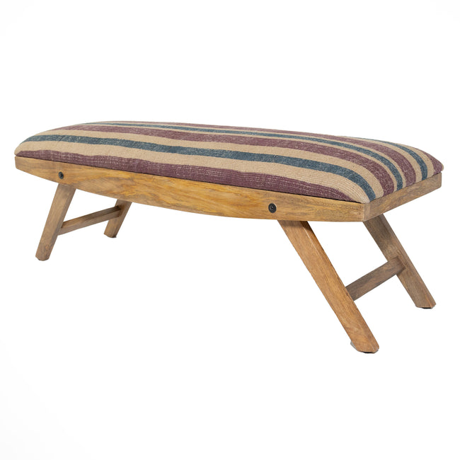 Knock Down Bench With stripes Cap Ferret
