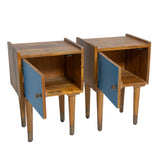 Set Of 2 Bedside Tables Left/Right Twin