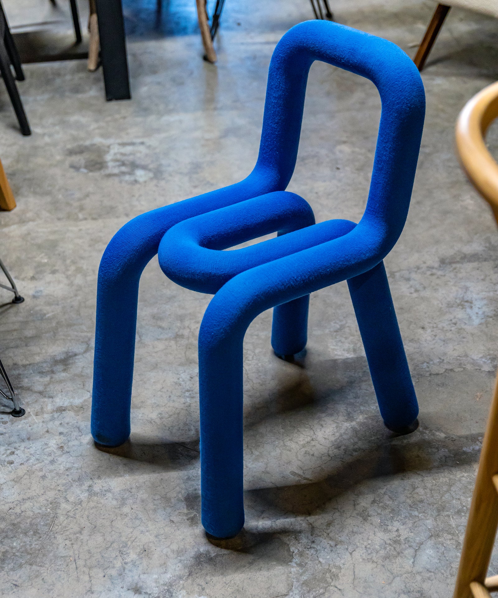 Bold Style Chair Blue