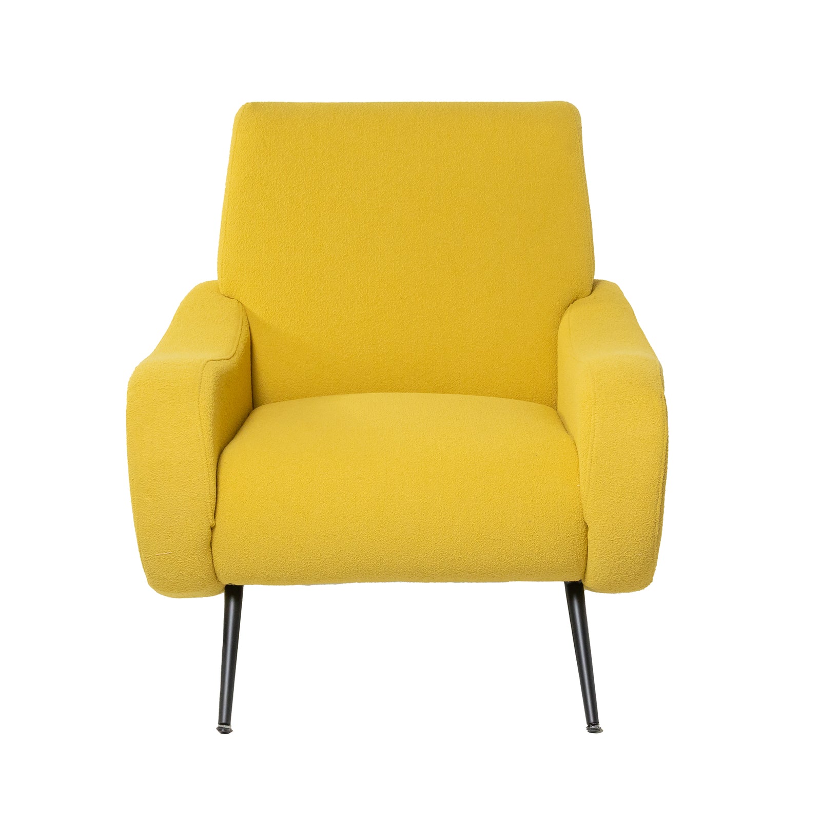 Lady Armchair Yellow Boucle