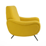 Lady Armchair Yellow Boucle