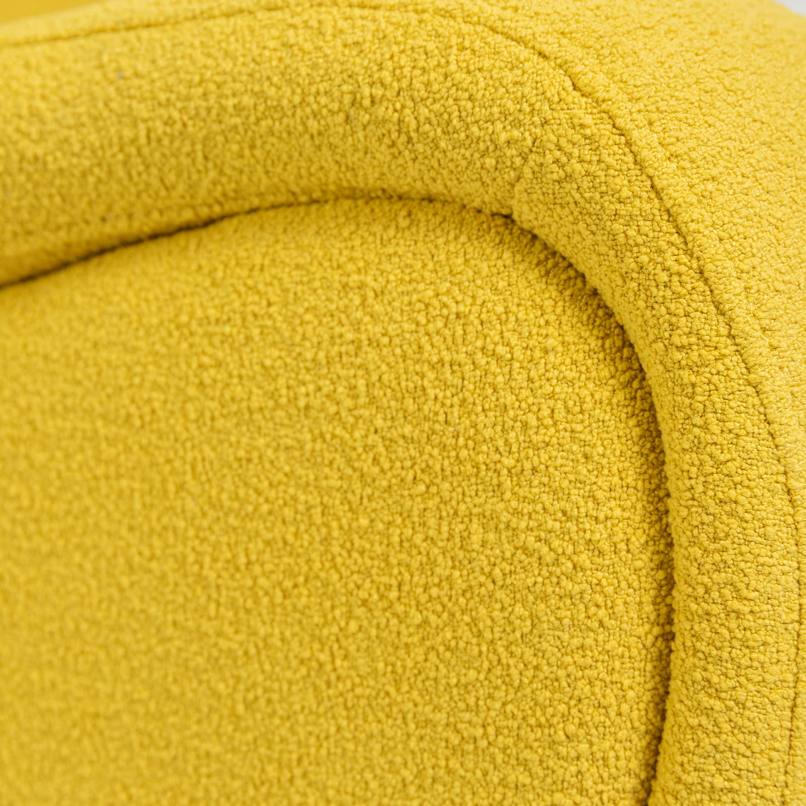 Lady Armchair Yellow Boucle