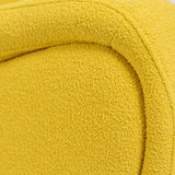 Lady Armchair Yellow Boucle