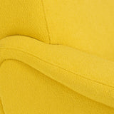 Lady Armchair Yellow Boucle