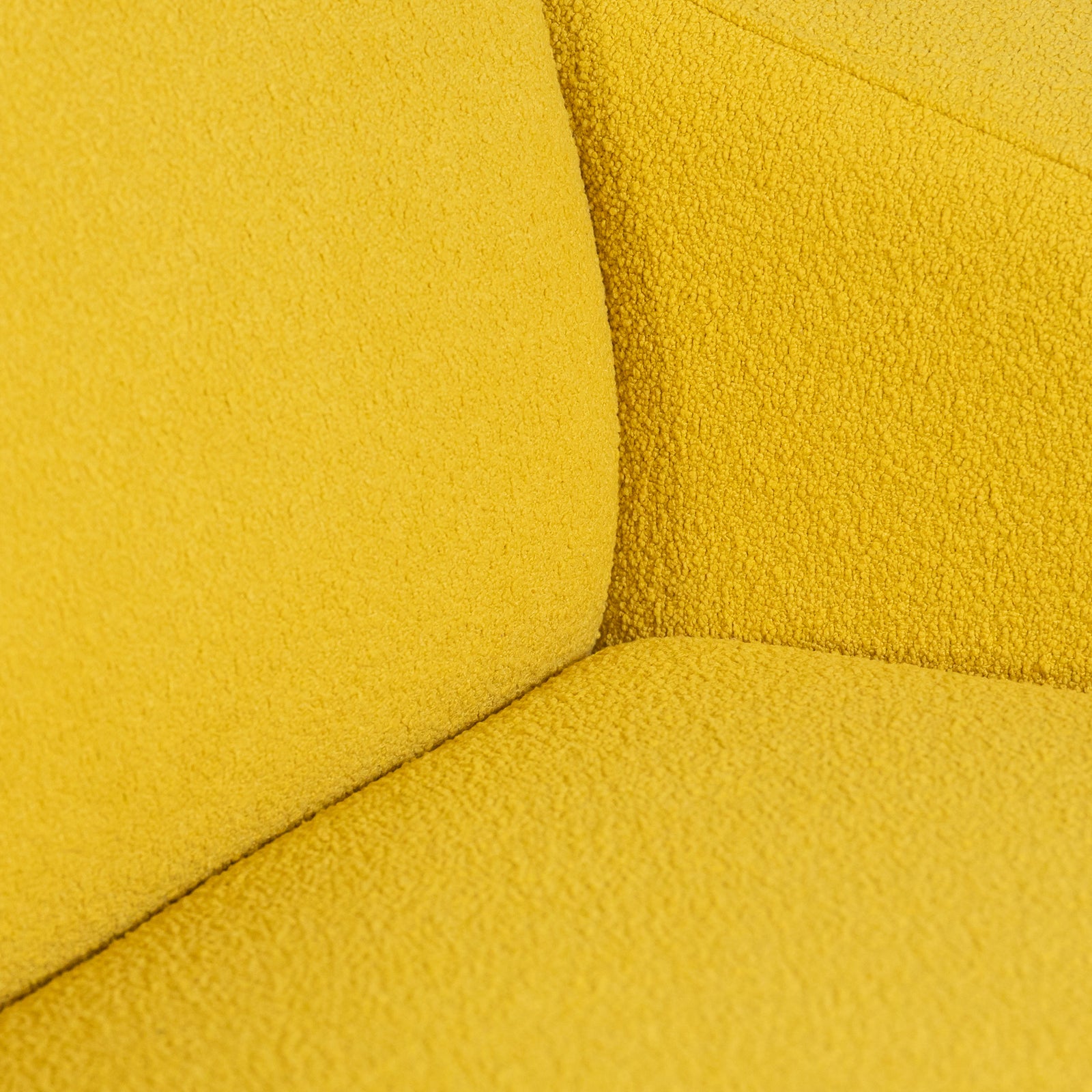Lady Armchair Yellow Boucle