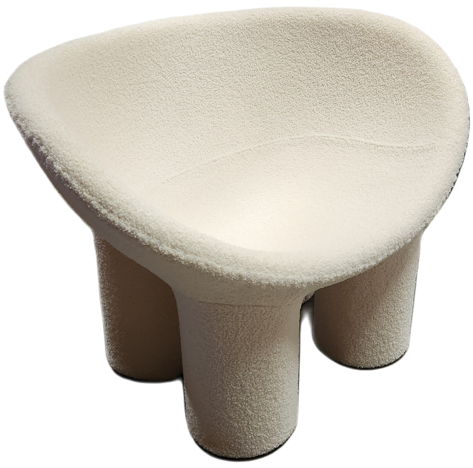 Leisure Teddy Chair  Creamy White