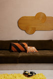 HKliving Striped Velvet Cushion September (60x40cm)