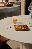 HKliving 70s Glassware: Bulb Glasses Amber (set of 4)