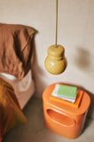HKliving Bulb Pendant Lamp Mustard