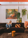 HKliving Allure Side Table Caramel