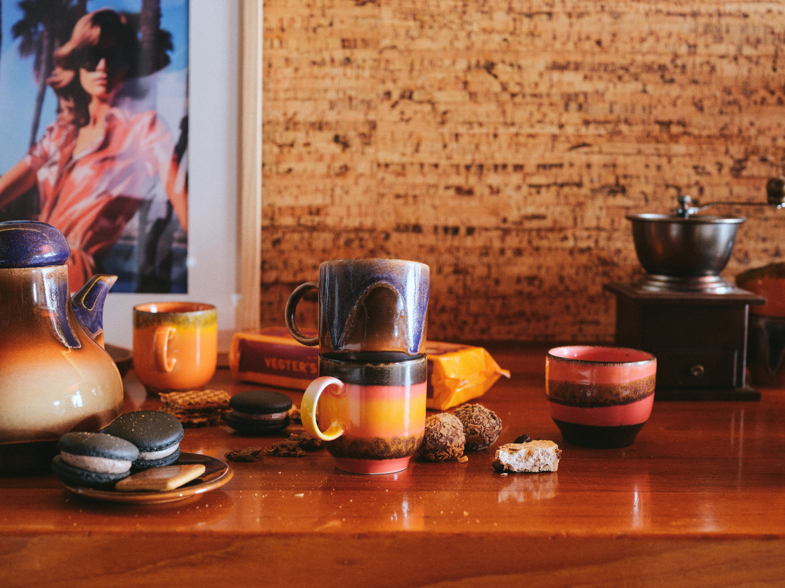 HKliving 70s Ceramics: Café Mug Excelsa