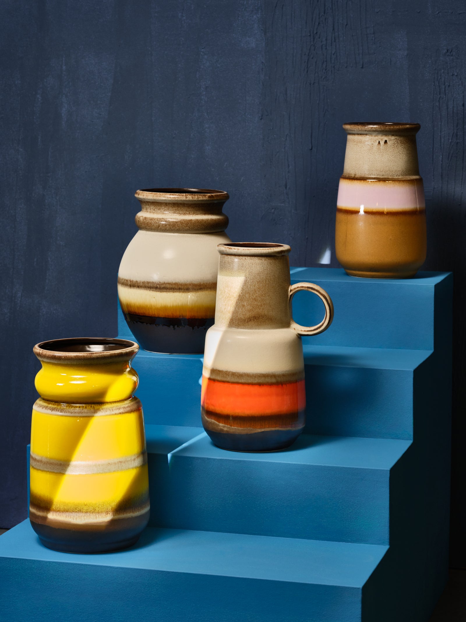 HKliving Grand Floor Vase Vanilla Lava