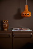 HKliving Dangle Pendant Lamp Orange