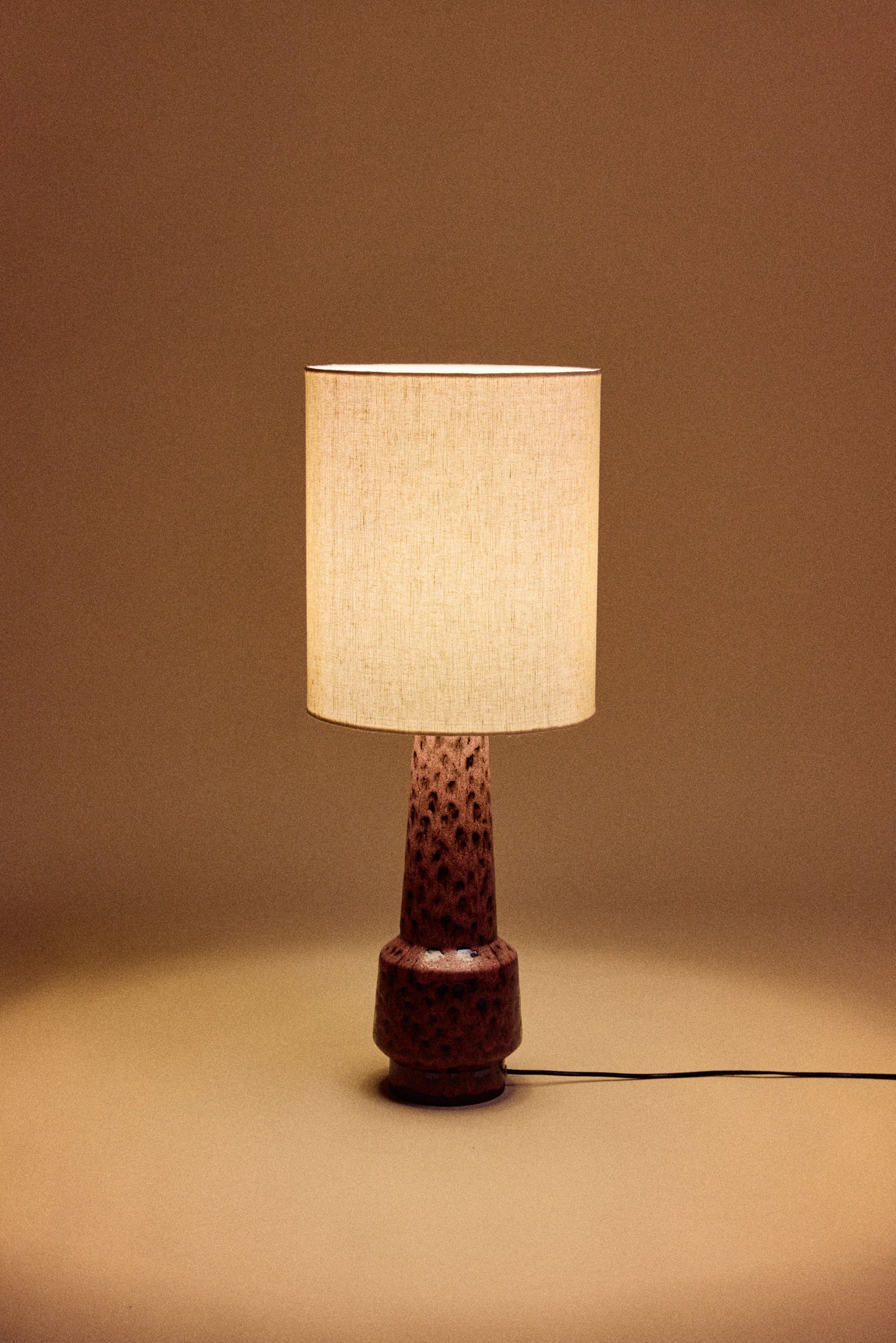 HKLIVING Cilinder Lamp Shade Linen Natural, Ø30cm