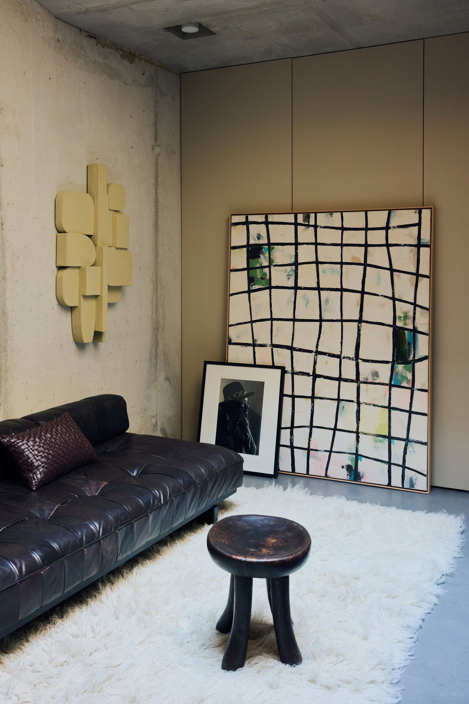 HKLIVING Framed Artwork Wired, 131x163cm