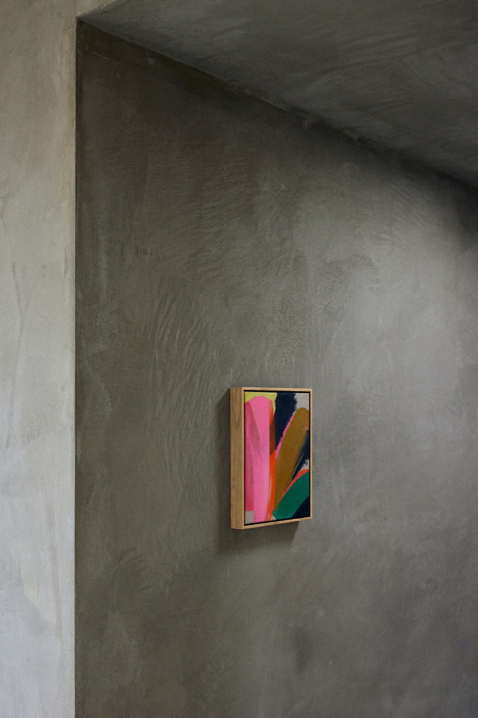 HKLIVING Framed artwork bright lights, 25x31cm