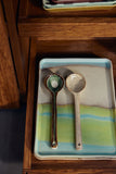 HKLIVING 70s Ceramics: Serving Spoons Hills, set of 2
