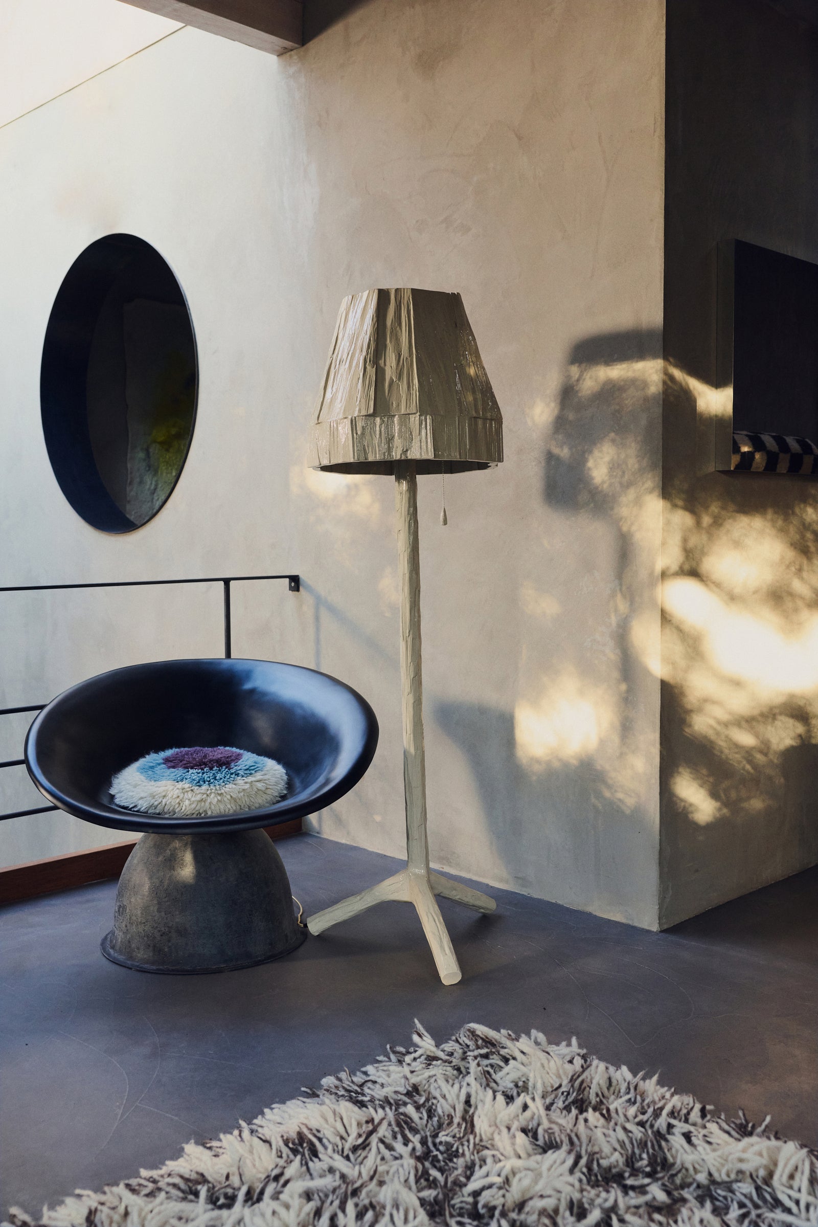 HKLIVING Fluffy Cushion eye catcher