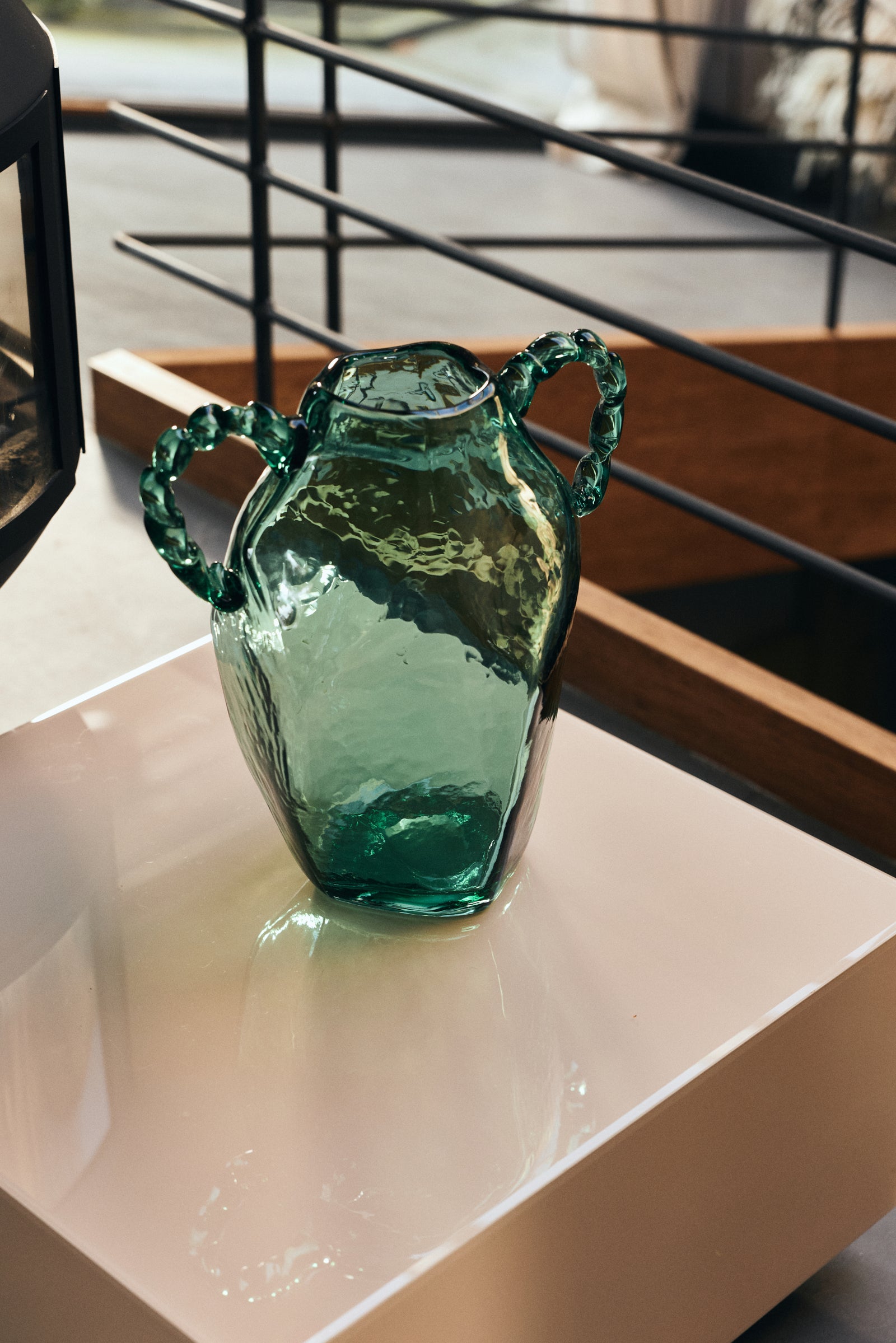 HKLIVING Gemstone amfora vase sapphire
