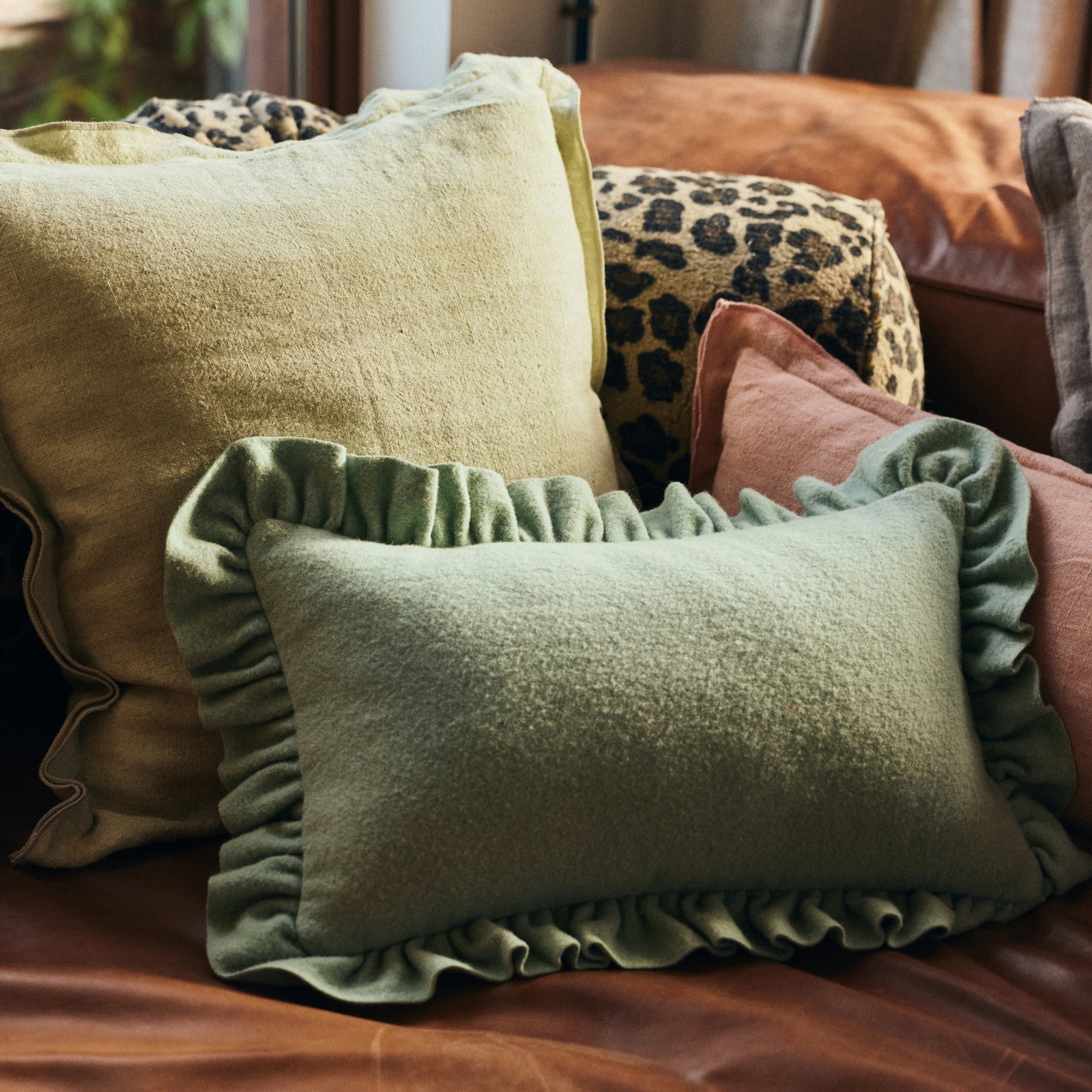 Kilim Pouf Summer End