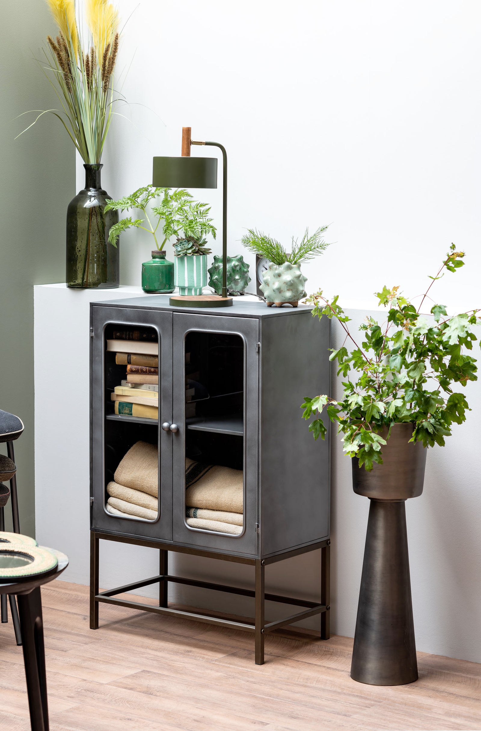 Green Desk Lamp Olive