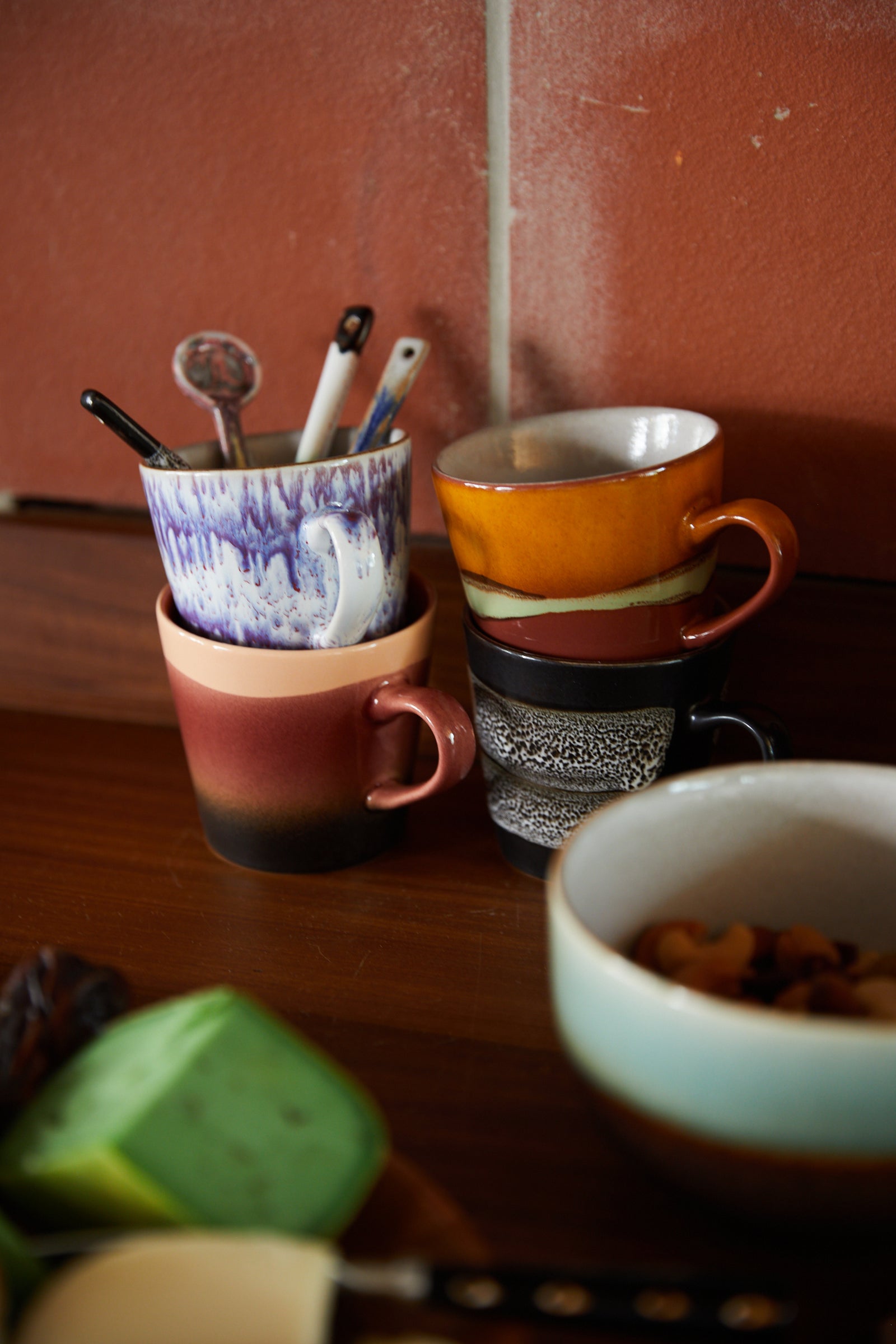 HKLIVING 70s ceramics: americano mug clay