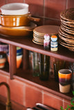 HKLIVING 70s Ceramics: Pepper & Salt Jar Stargaze