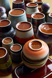 HKliving 70s Ceramics: Cappuccino Mug Burst
