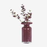 Glass Vase Plum