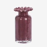 Glass Vase Plum