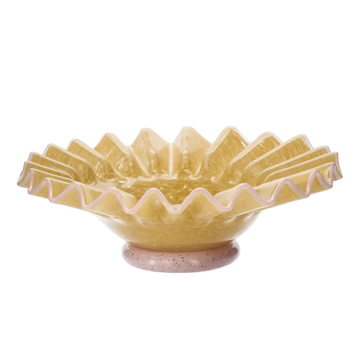 Glass Tray Honey