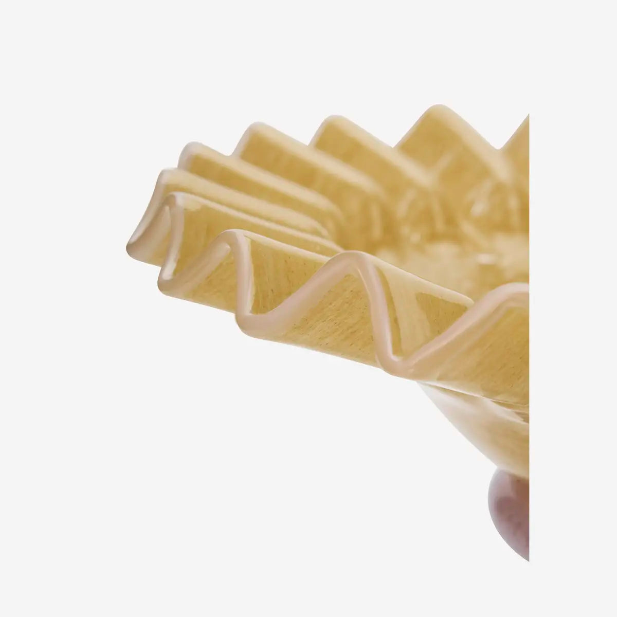 Glass Tray Honey