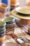 HKliving 70s Ceramics: Dessert Bowls Harbour, set of 4