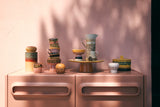 HKliving 70s Ceramics: Tapas Bowl On Base Lush, L