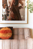 HKliving Fluffy Cushion Horizon