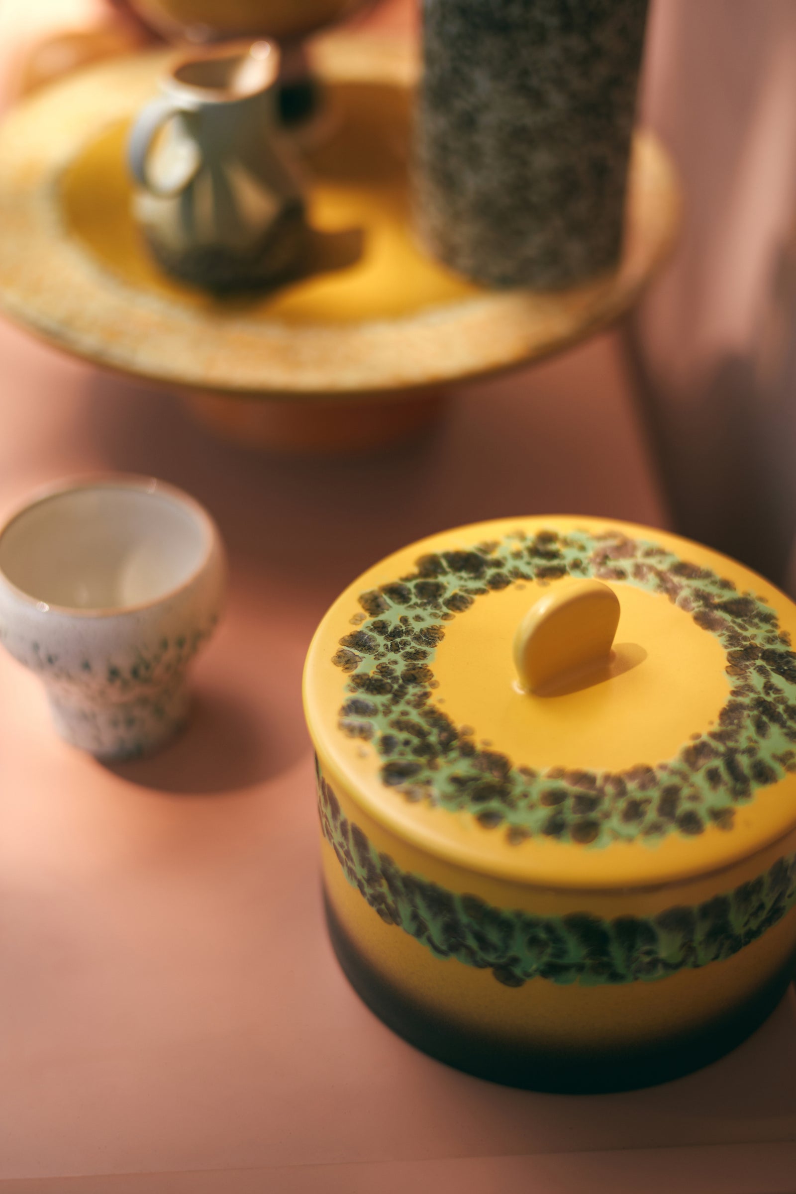 HKliving 70s Ceramics: Cookie Jar Kelp