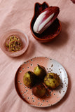 HKliving 70s ceramics: dessert plates lychee, set of 2