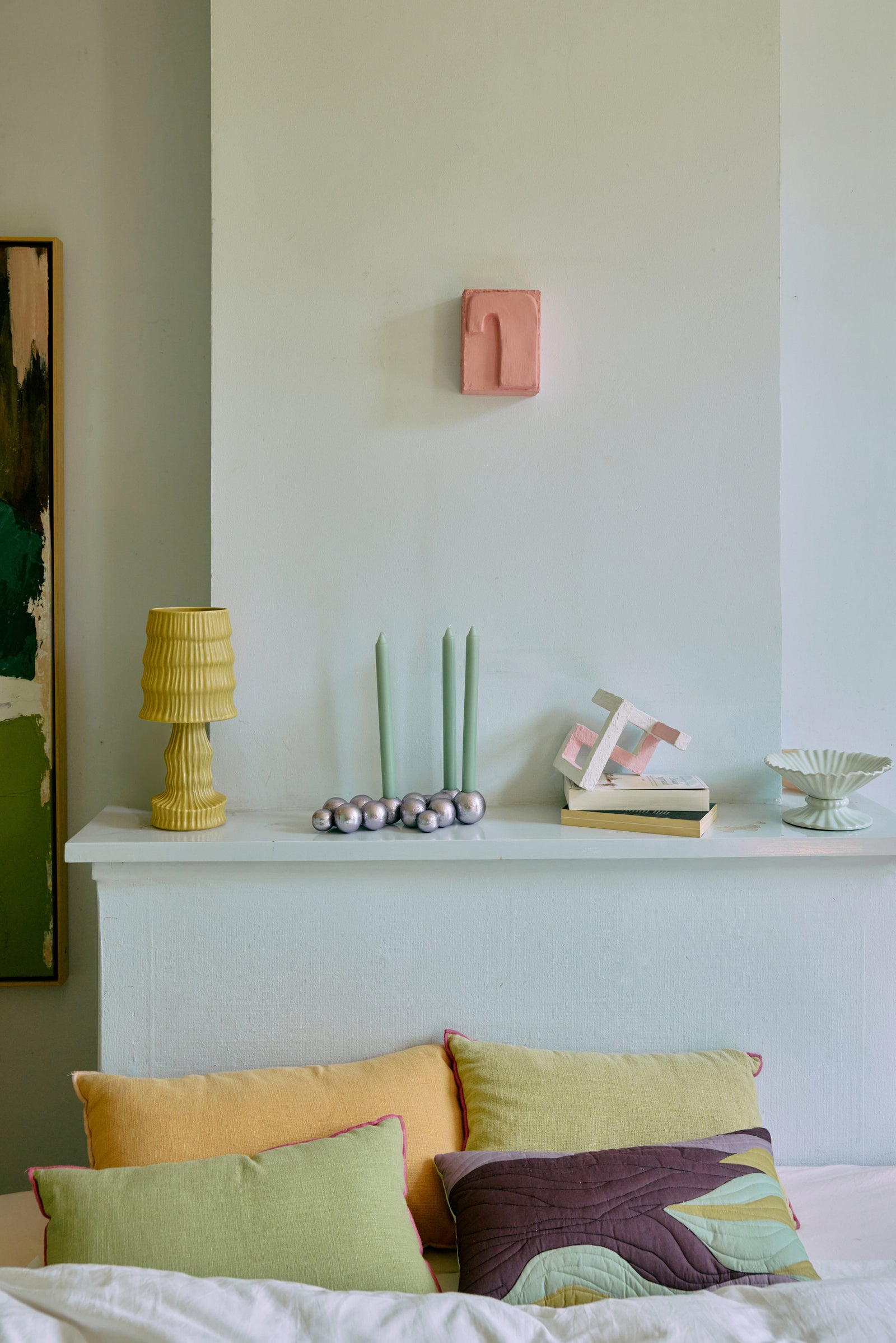 HKLIVING Ceramic Table Lamp Ochre