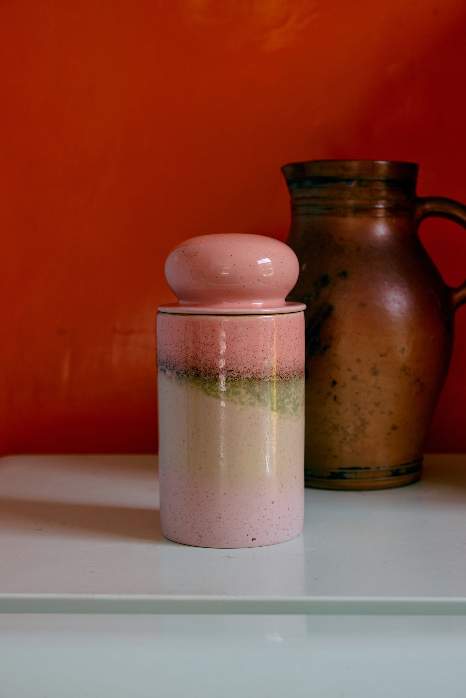 HKLIVING 70s Ceramics: Storage Jar Glaze