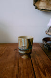 HKLIVING Artist ceramics: coffee mug scratched