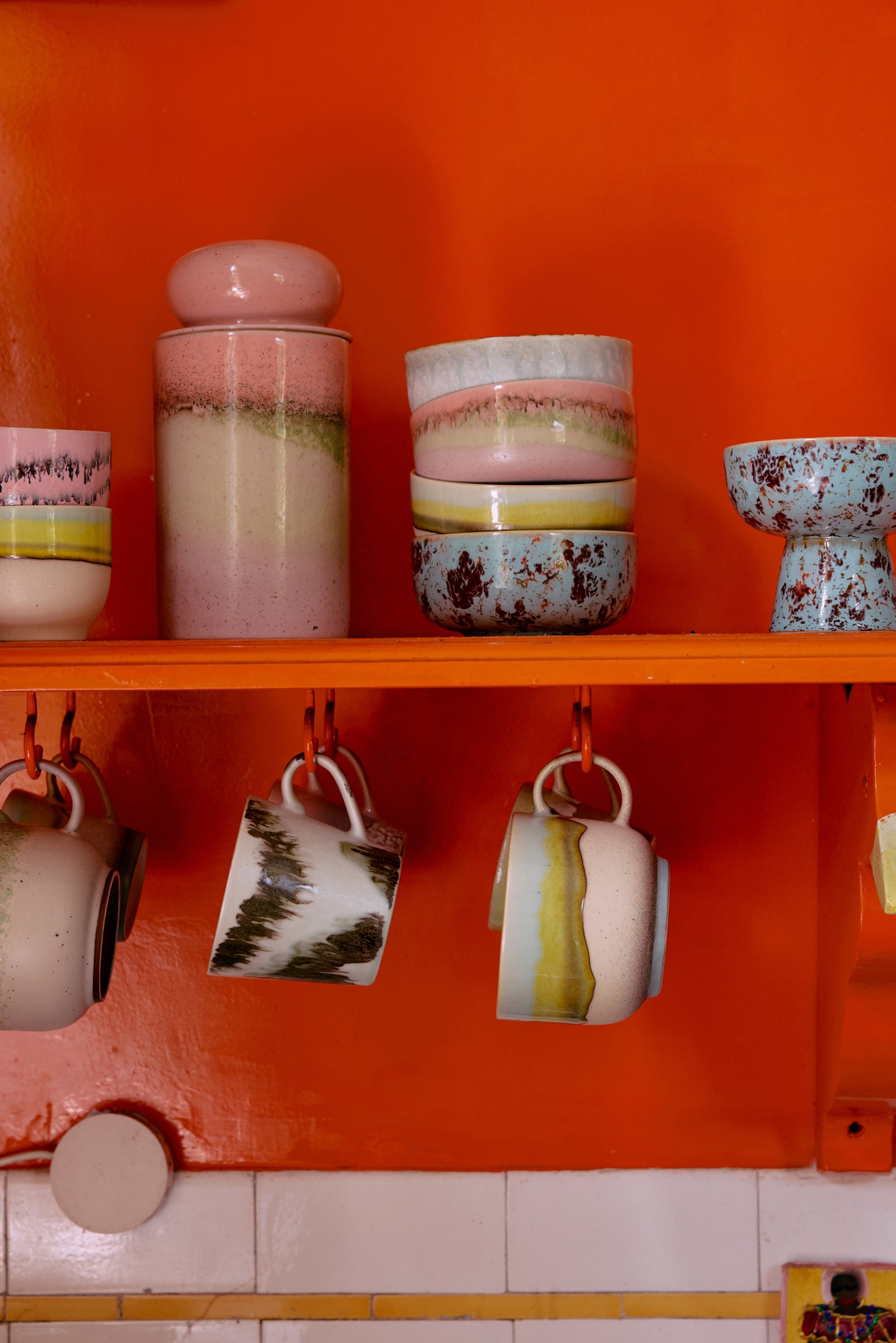 HKLIVING 70s Ceramics: Storage Jar Glaze