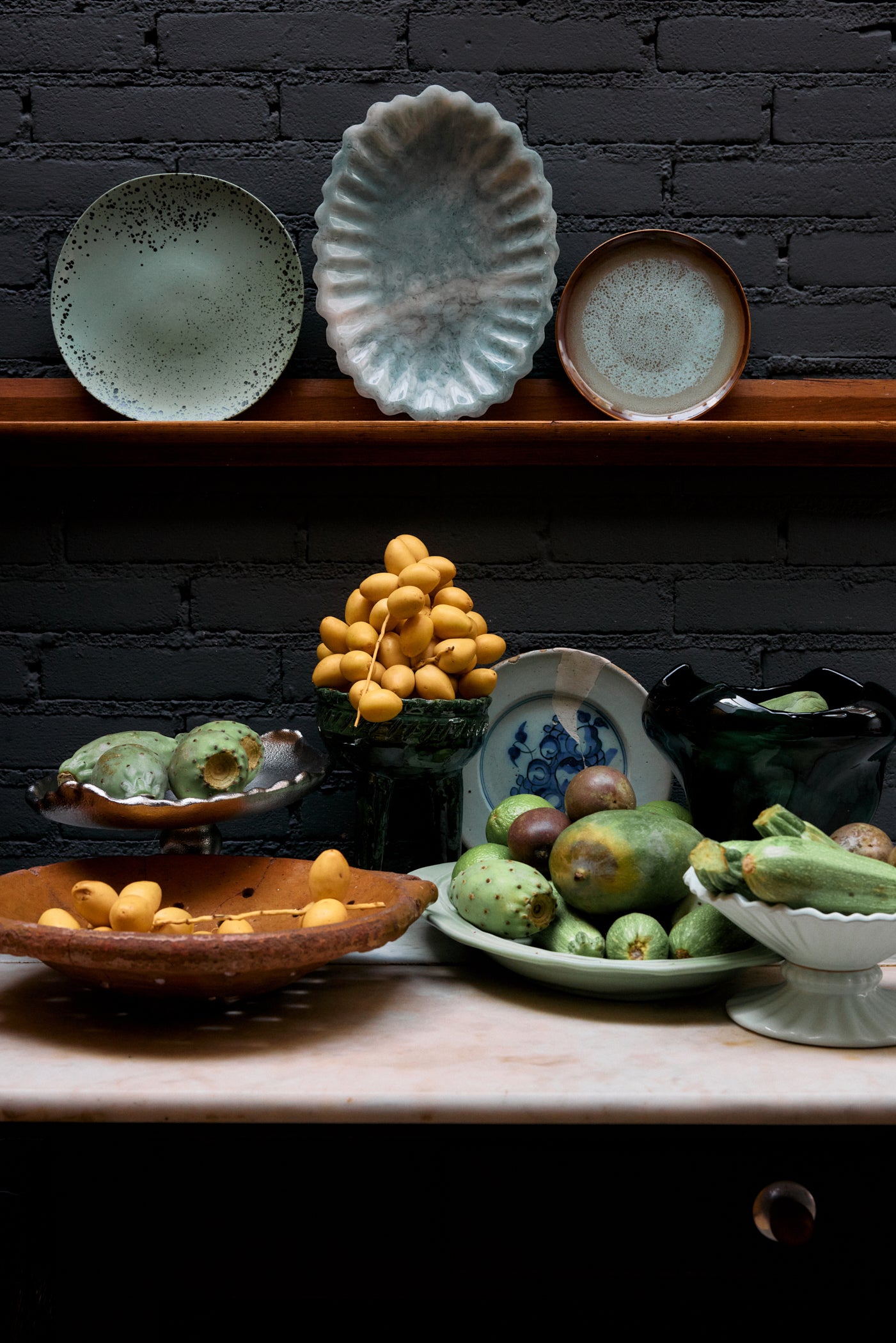 HKLIVING New Classics: Resin Tray Pale Blue