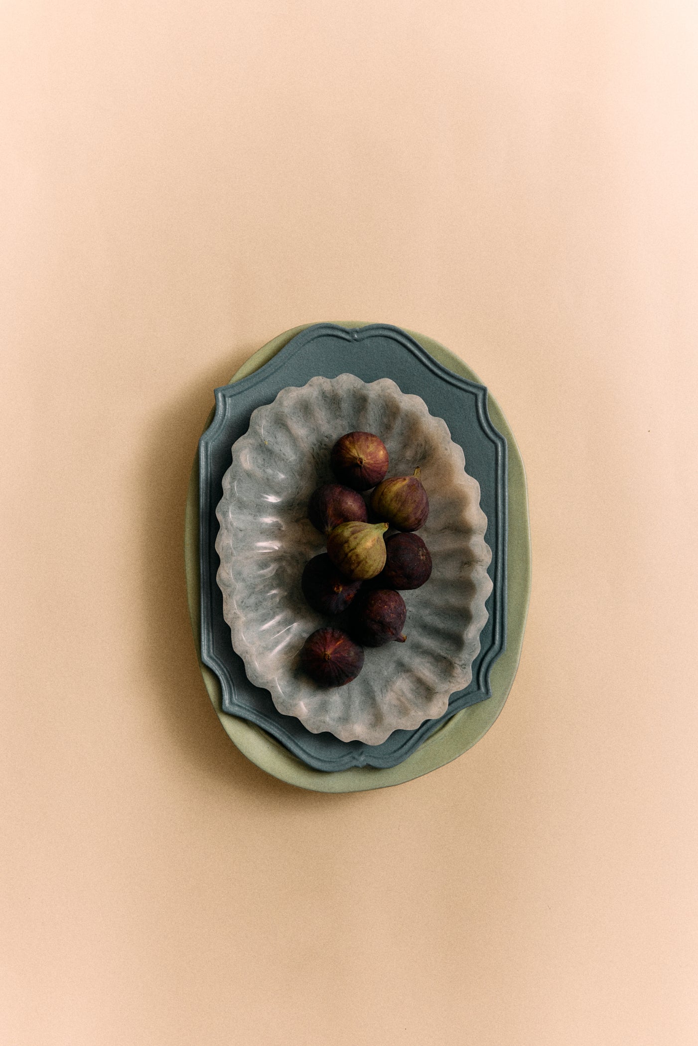 HKLIVING New Classics: Resin Tray Pale Blue