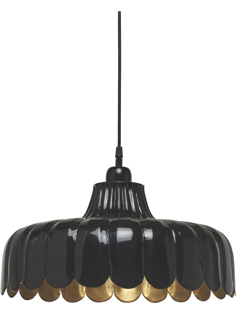 Wells Pendant Lamp Black L