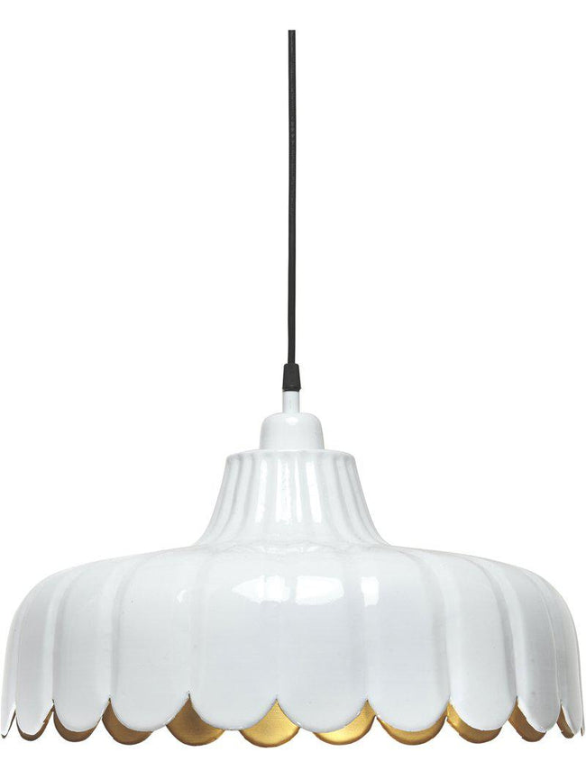 Wells Pendant Lamp White L