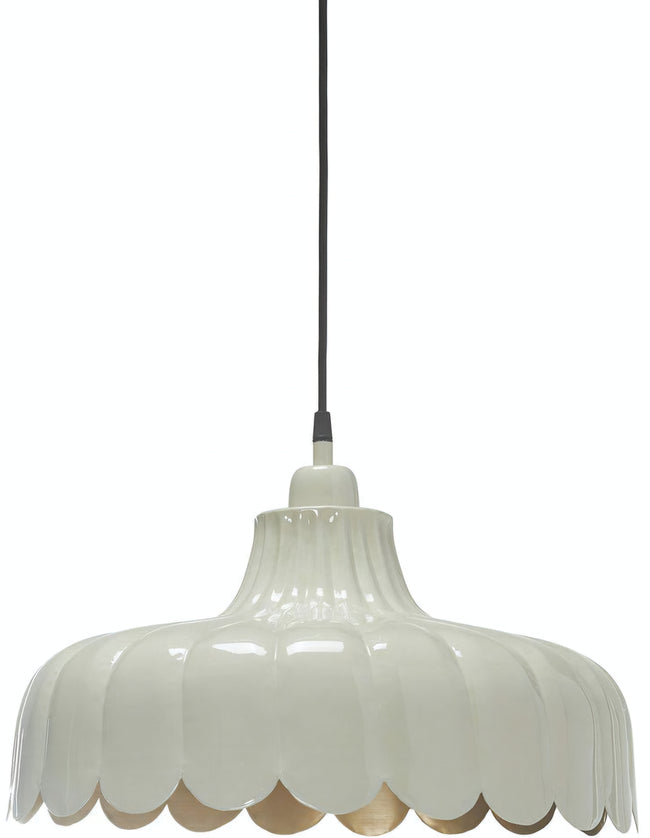 Wells Pendant Lamp Cream L