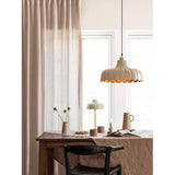 Wells Pendant Lamp Cream L